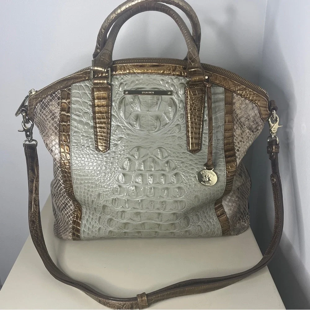 Brahmin Large Duxbury Satchel - Picture 2 of 11